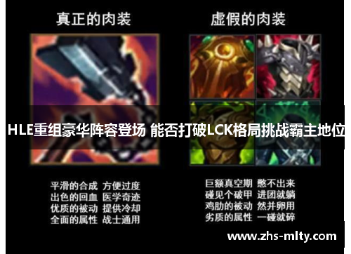 HLE重组豪华阵容登场 能否打破LCK格局挑战霸主地位